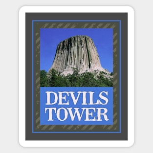 Devils Tower Wyoming Sticker